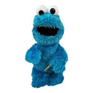 2017 Hasbro Sesame Street Talking Cookie Monster Plush Toy – 14” – Interactive –